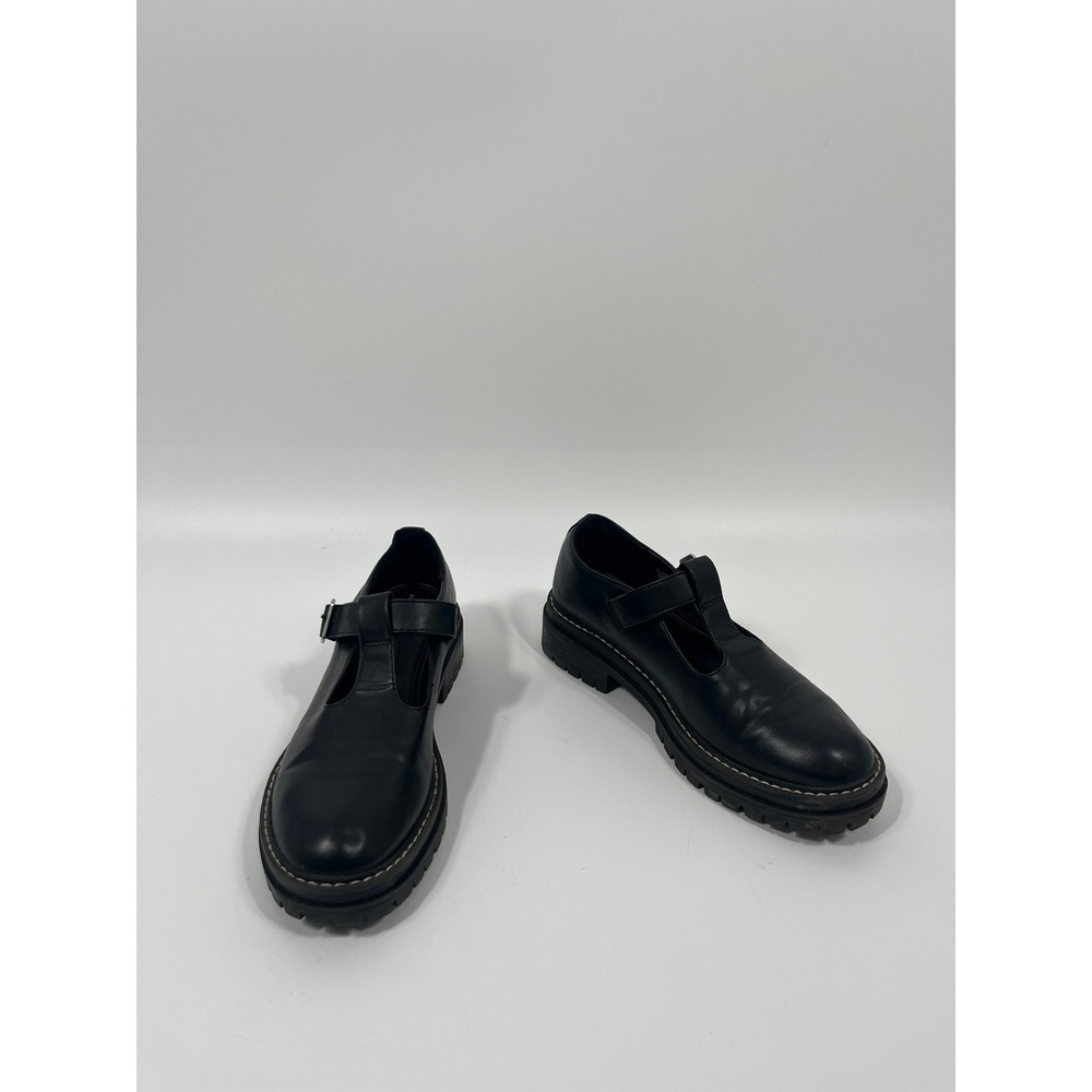 NoBo Y2K Mary Jane Shoes Womens 7 Black Chunky Platform Whimsigoth Grunge Emo